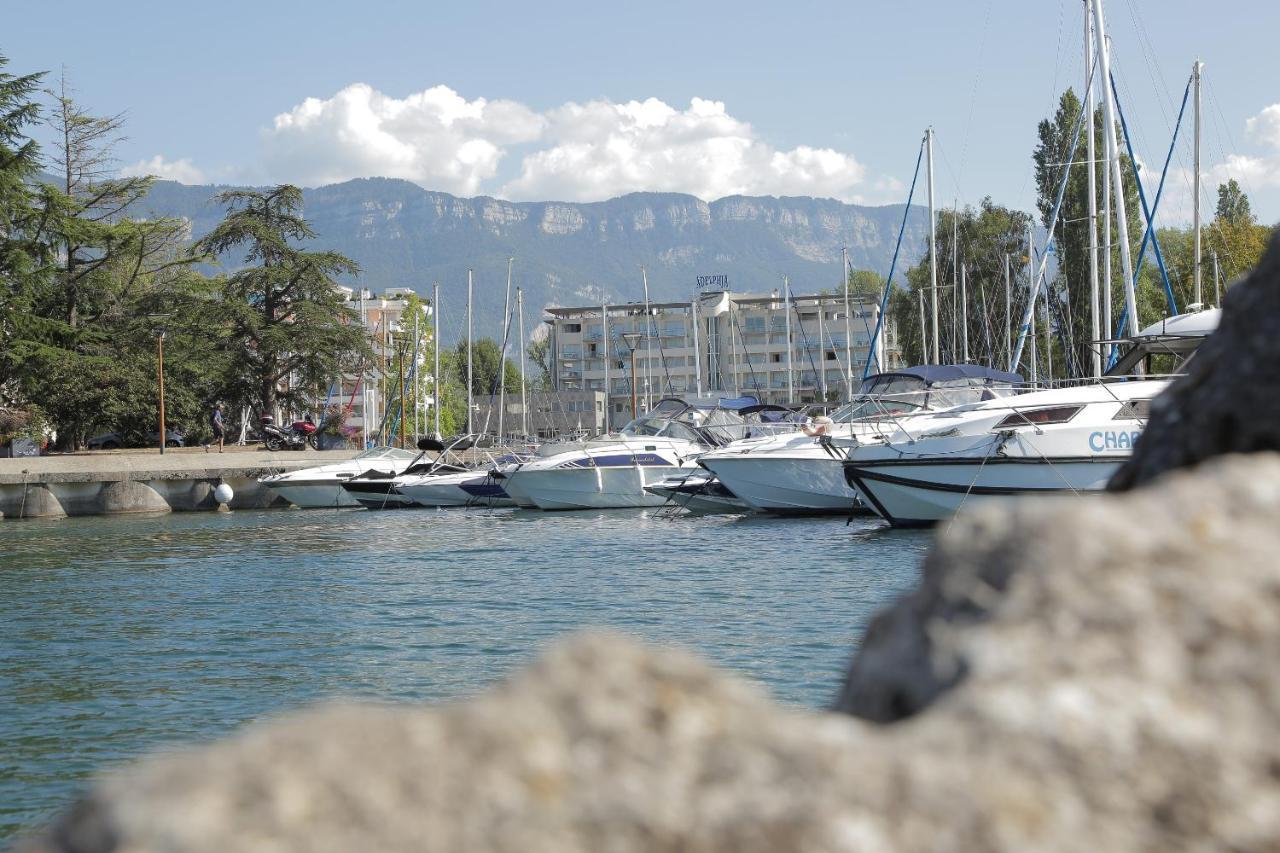 Hotel & Spa Marina D'Adelphia Aix-les-Bains Exterior foto